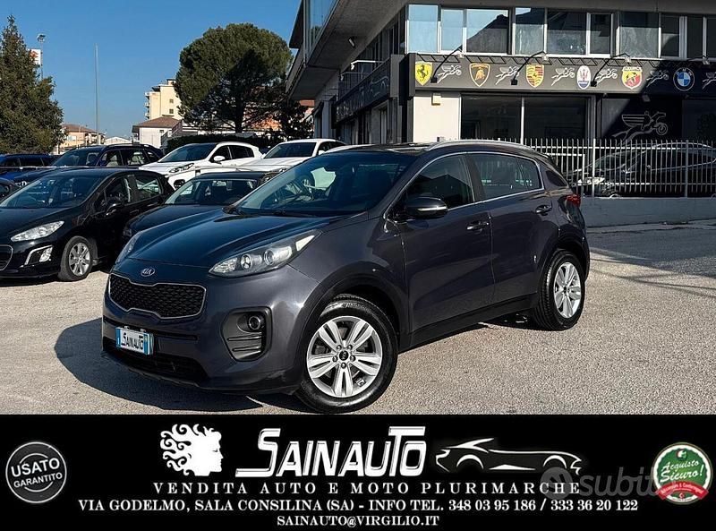 Usata Kia Sportage 115 CV (84 kW) 2016 Blu SUV