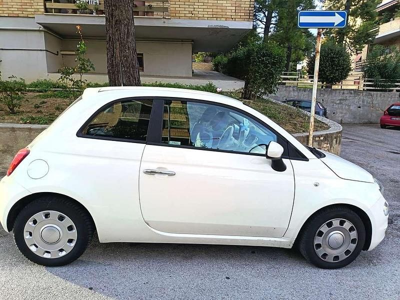 Usata Fiat 500 Lounge 69 CV (50 kW) 2017 Bianco Utilitaria