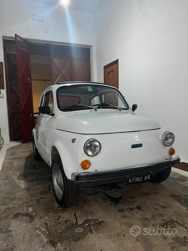Usata Fiat 500 1970 Bianco Utilitaria