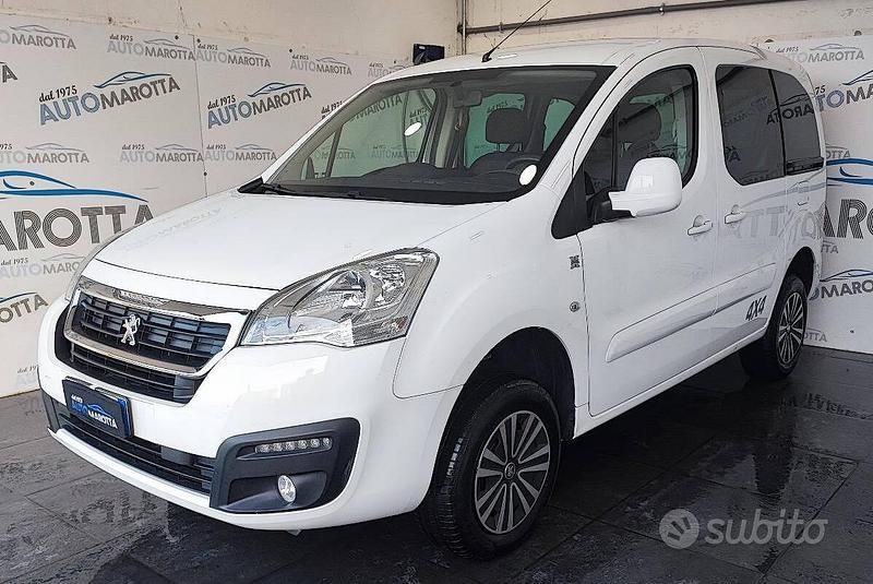 Usata Peugeot Partner Active 100 CV (73 kW) 2018 Bianco Monovolume