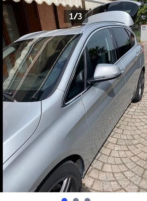 Usata BMW 218 Active Tourer Efficient Dynamics 150 CV (110 kW) 2015 Grigio Monovolume