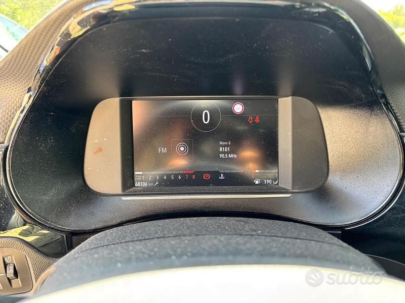 Usata Opel Corsa Elegance 75 CV (55 kW) 2021 Nero Berlina