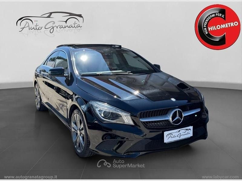 Usata Mercedes CLA180 109 CV (80 kW) 2014 Nero Berlina
