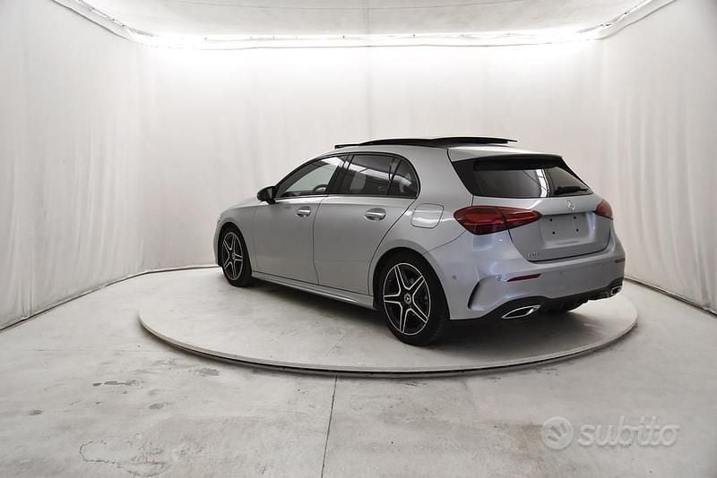 Usata Mercedes A180 AMG line 136 CV (100 kW) 2025 Argento hightech Berlina