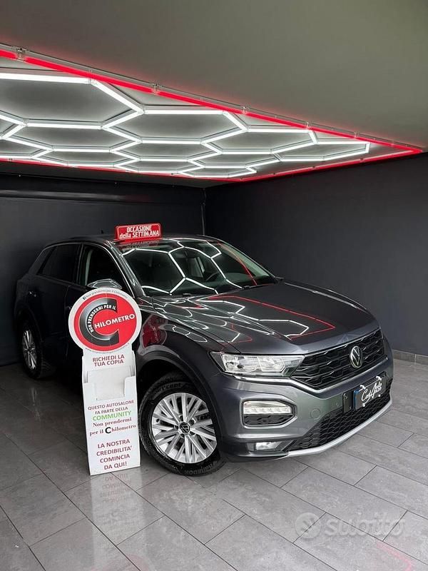 Grigio Usata 2020 VW T-Roc Advance SUV | 17.499 € (Buon prezzo) - Immagine 1/4