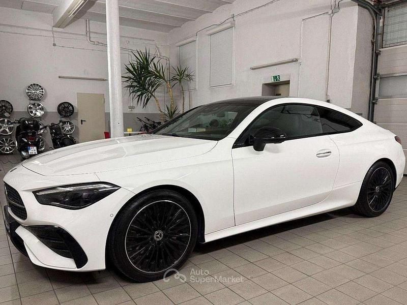 Usata Mercedes CLE200 AMG Line Premium 204 CV (150 kW) 2024 Bianco Coupé