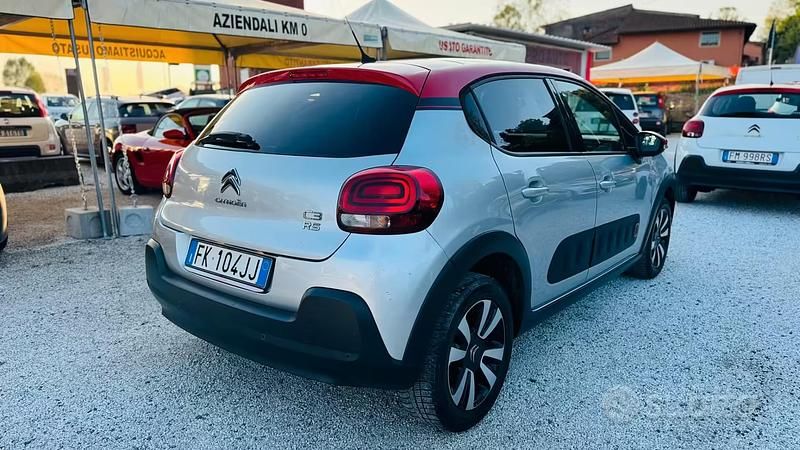 Usata Citroën C3 Shine 99 CV (72 kW) 2017 Grigio Berlina