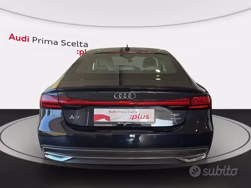 Usata Audi A7 Business Plus 340 CV (250 kW) 2023 Blu firmamento met Berlina