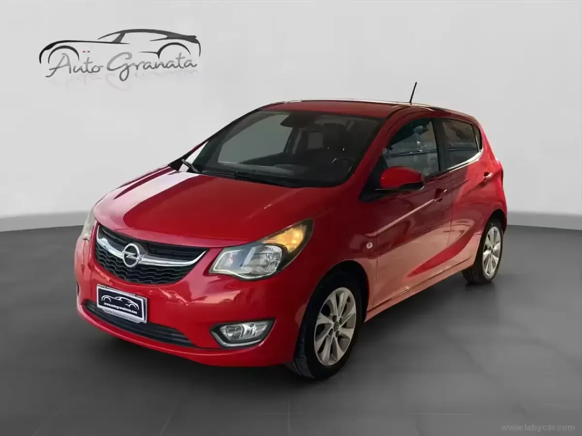 Usata Opel Karl 75 CV (55 kW) 2015 Rosso Utilitaria