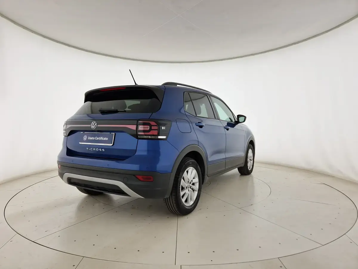Usata VW T-Cross Style 95 CV (69 kW) 2023 Reef blue metallizzato SUV