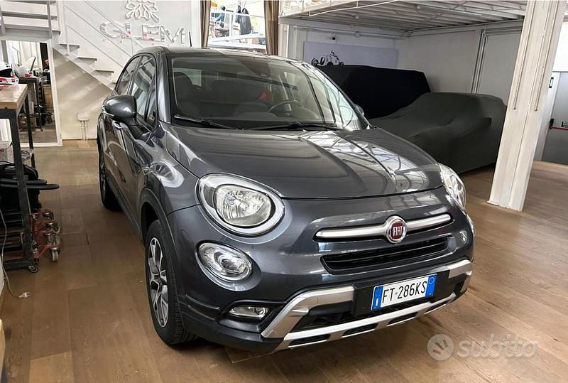 Usata Fiat 500X Cross Plus 140 CV (102 kW) 2017 Grigio SUV