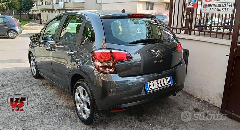 Usata Citroën C3 Exclusive 82 CV (60 kW) 2014 Grigio Berlina