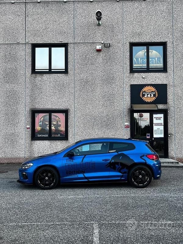 Usata VW Scirocco 125 CV (91 kW) 2016 Blu Coupé