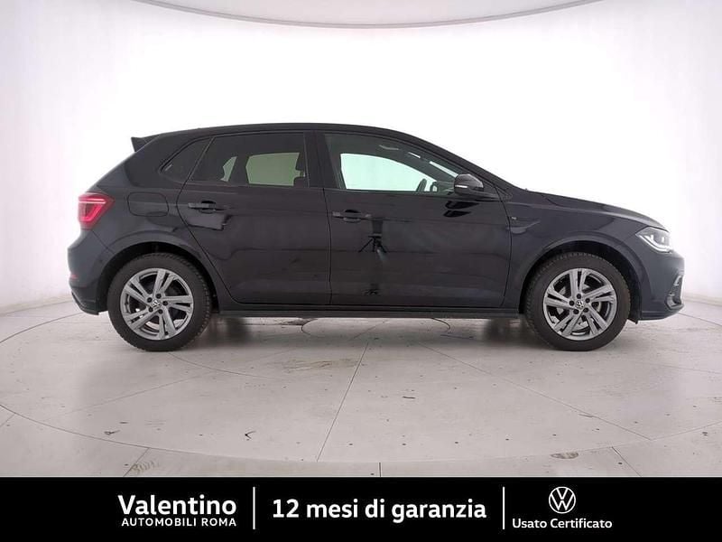 Usata VW Polo R-line 95 CV (69 kW) 2023 Nero Utilitaria