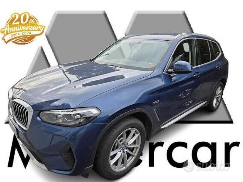 Usata BMW X3 184 CV (135 kW) 2021 Blu/azzurro SUV