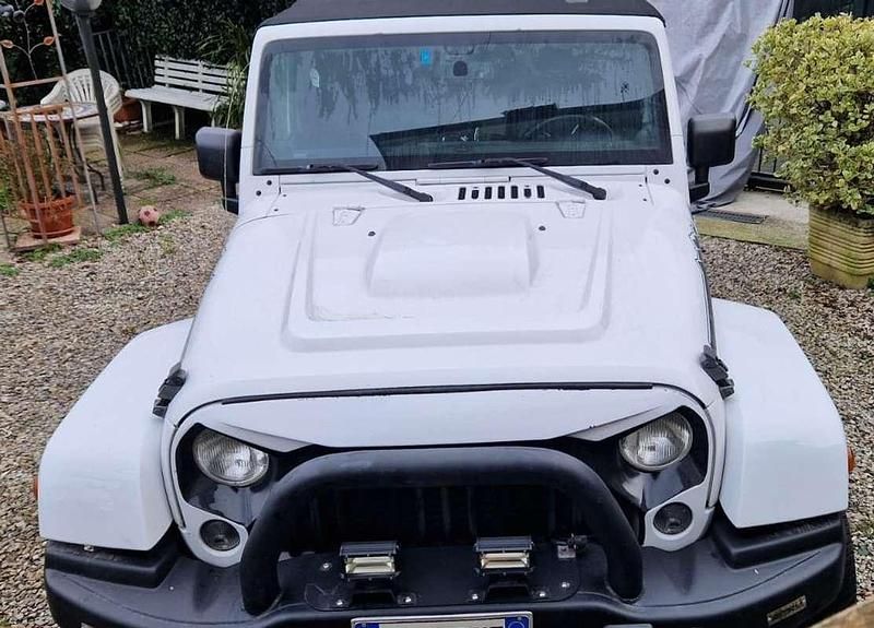 Usata Jeep Wrangler 184 CV (135 kW) 2014 Bianco SUV