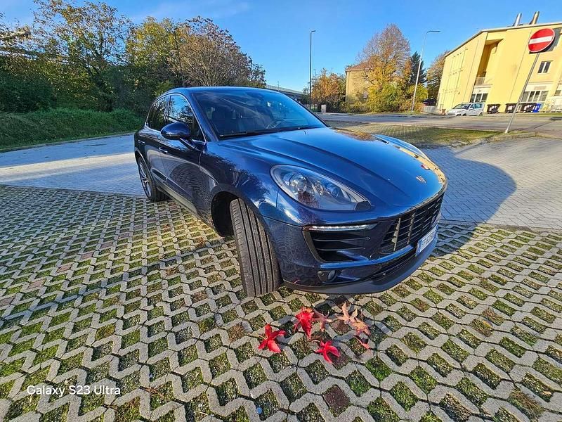 Usata Porsche Macan 250 CV (183 kW) 2016 Blu/azzurro SUV
