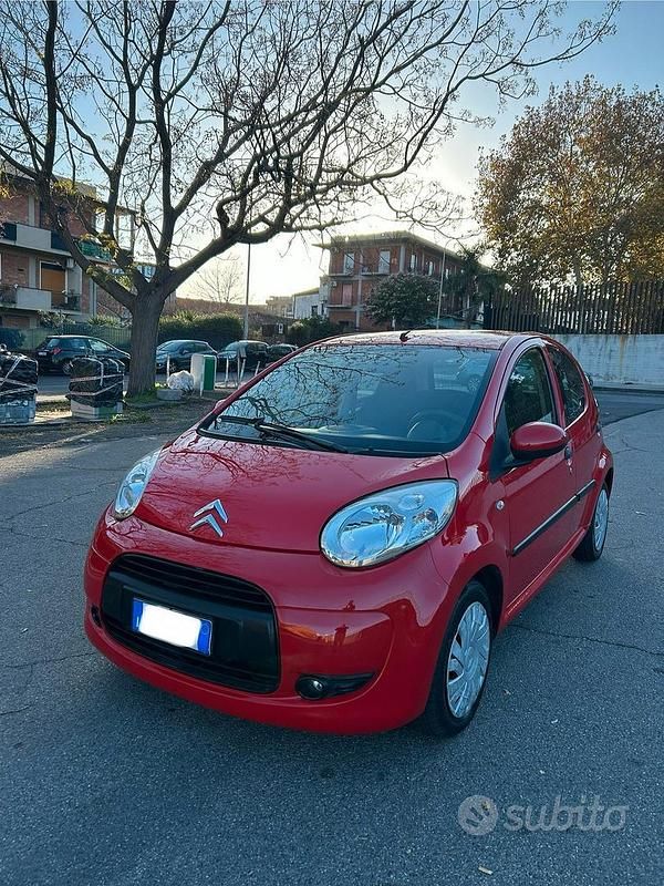 Usata Citroën C1 2011 Rosso Utilitaria