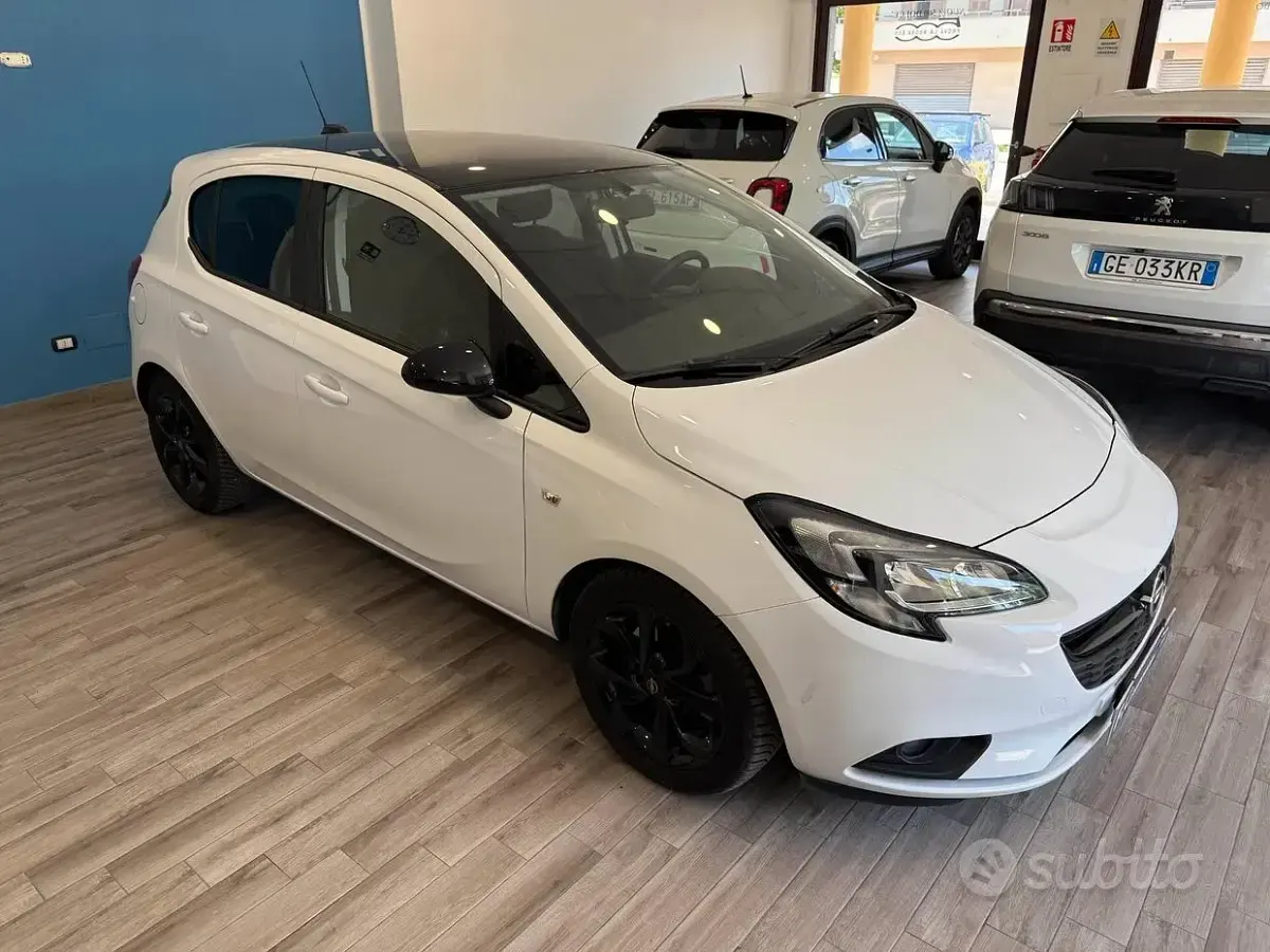 Usata Opel Corsa 75 CV (55 kW) 2017 Bianco Utilitaria