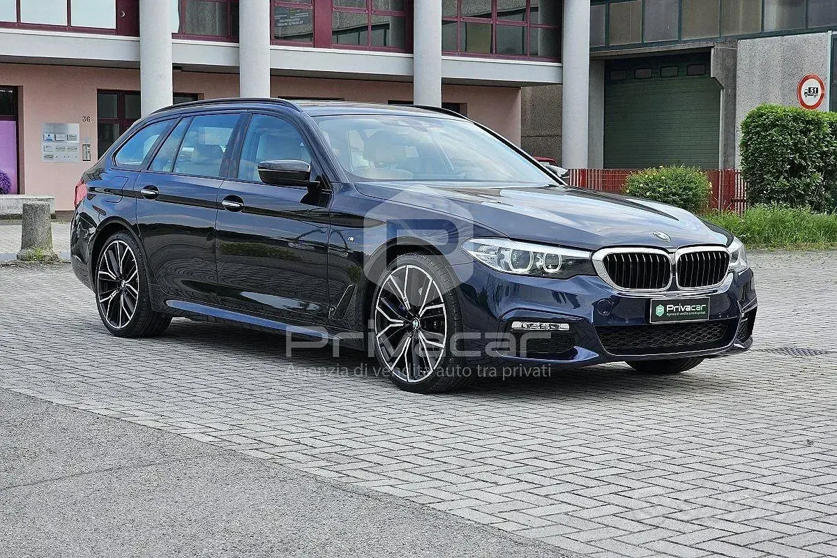 Usata BMW 530 M Sport 265 CV (194 kW) 2018 Blu Station wagon