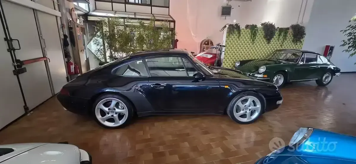 Usata Porsche 993 286 CV (210 kW) 1996 Blu Coupé
