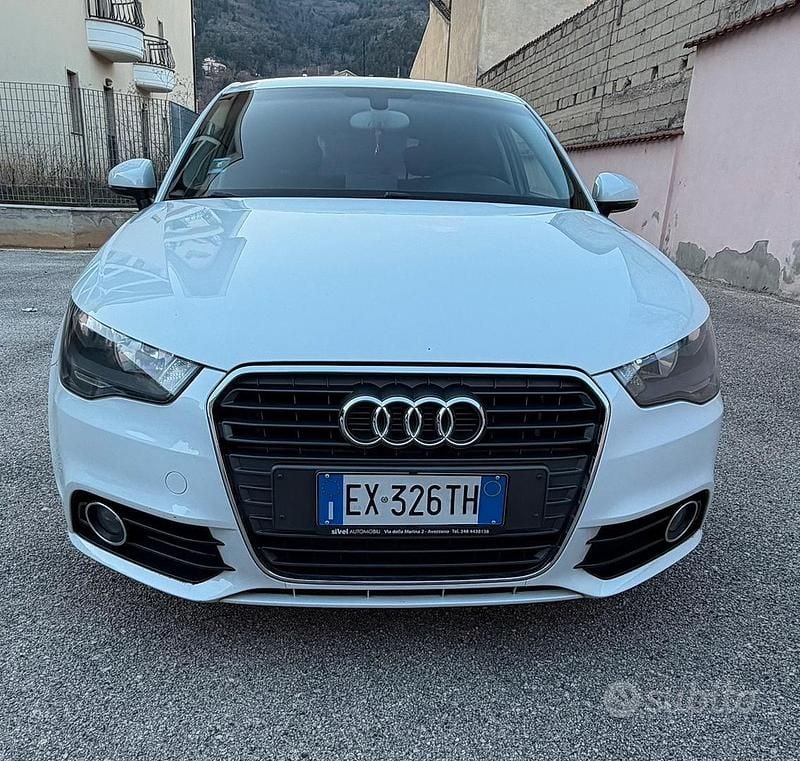 Usata Audi A1 Sportback Ambition 105 CV (77 kW) 2014 Bianco Utilitaria