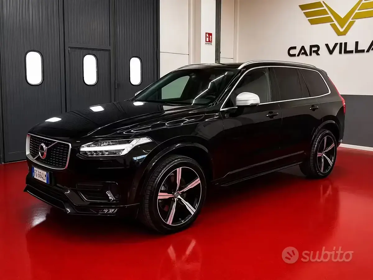 Usata Volvo XC90 R-Design 190 CV (139 kW) 2016 Nero SUV