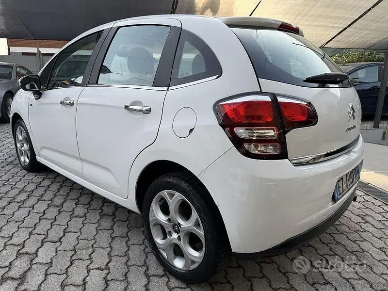 Usata Citroën C3 Exclusive 82 CV (60 kW) 2015 Bianco Berlina