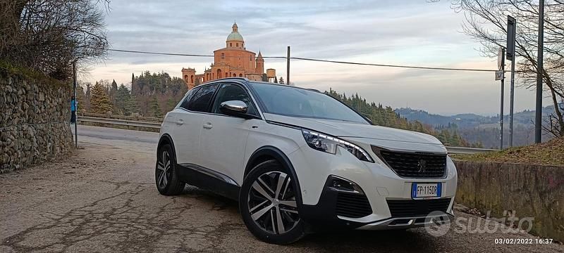 Usata Peugeot 3008 GT 177 CV (130 kW) 2018 Bianco SUV