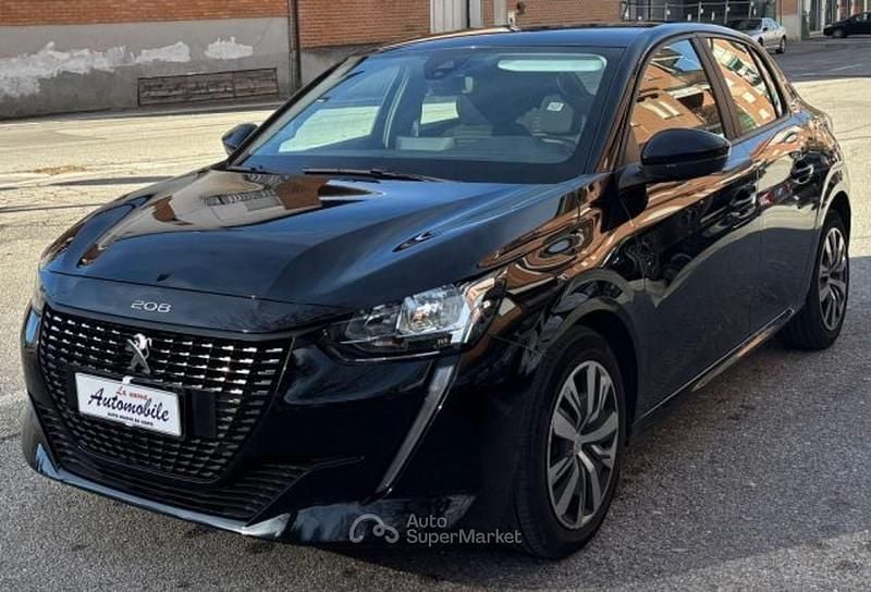 Nero Usata 2023 Peugeot 208 Active Due volumi | 14.000 € (Buon prezzo) - Immagine 1/4