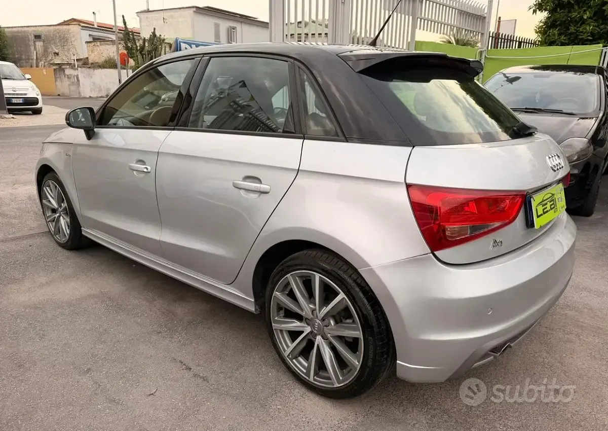 Usata Audi A1 S-Line 90 CV (66 kW) 2013 Grigio Utilitaria