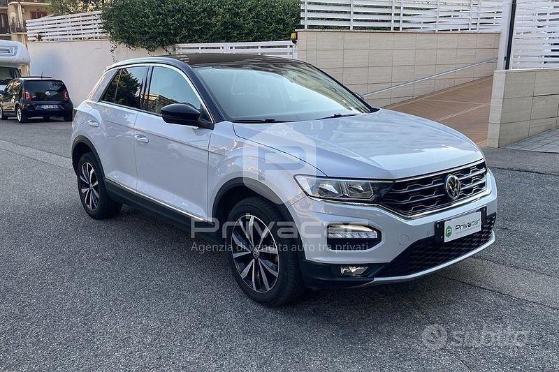 Usata VW T-Roc Advance 116 CV (85 kW) 2019 Grigio SUV