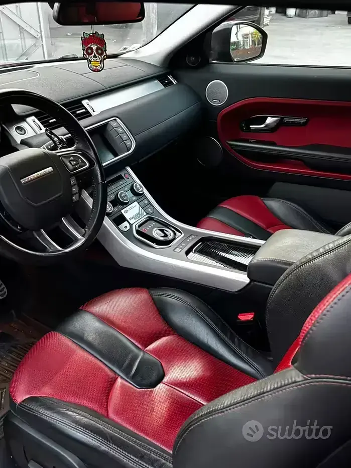 Usata Land Rover Range Rover evoque 190 CV (139 kW) 2014 Rosso SUV