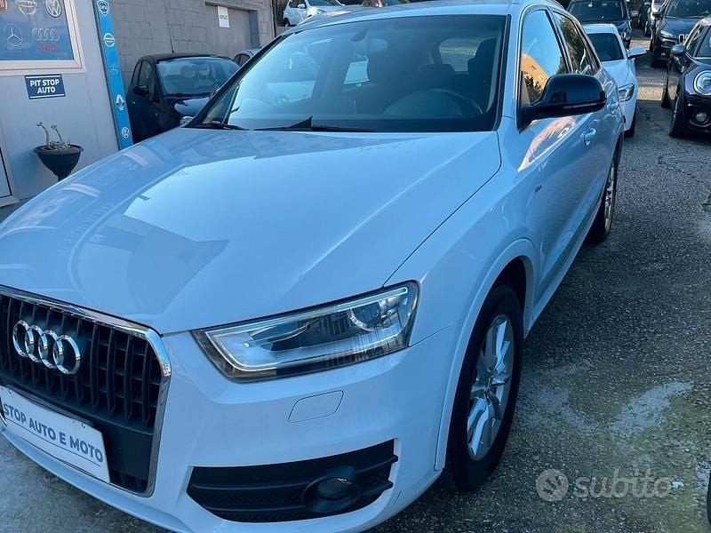 Usata Audi Q3 Advanced Plus 140 CV (102 kW) 2013 Bianco SUV