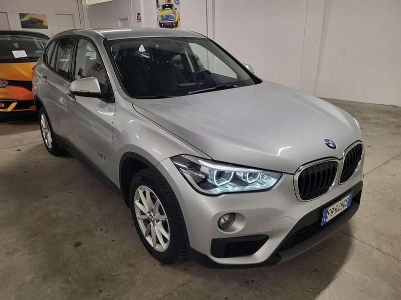Usata BMW X1 Advantage 150 CV (110 kW) 2015 Argento SUV
