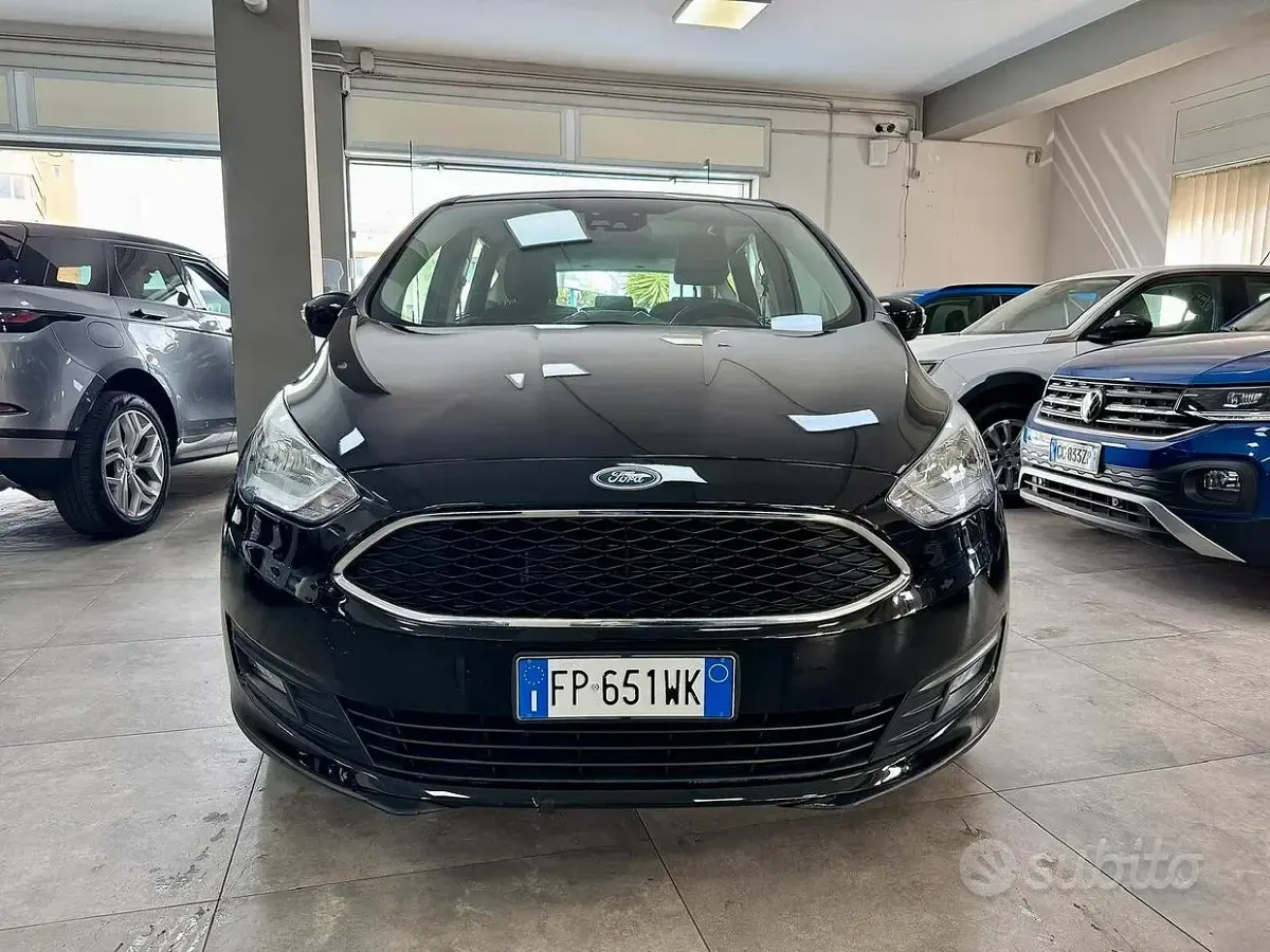 Usata Ford C-MAX Titanium 120 CV (88 kW) 2018 Nero Monovolume