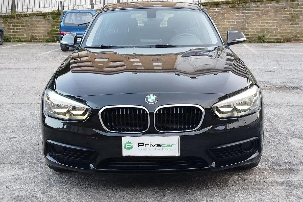 Usata BMW 114 Efficient Dynamics 95 CV (69 kW) 2019 Nero Utilitaria
