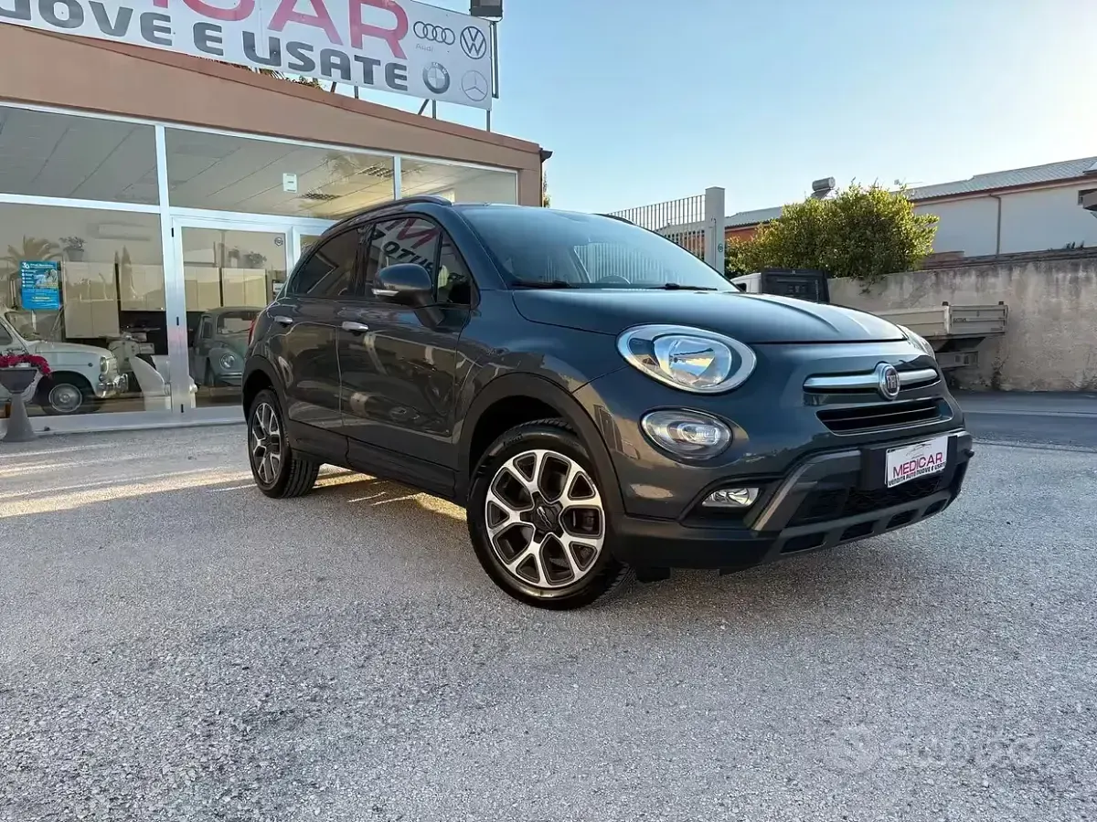 Usata Fiat 500X Cross 140 CV (102 kW) 2018 Grigio SUV