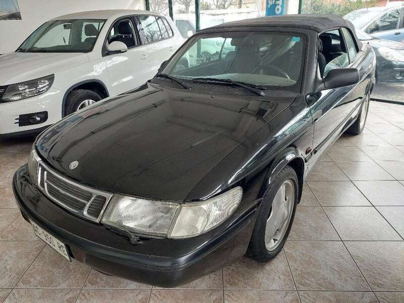 Usata Saab 900 Cabriolet 185 CV (136 kW) 1995 Nero Cabrio