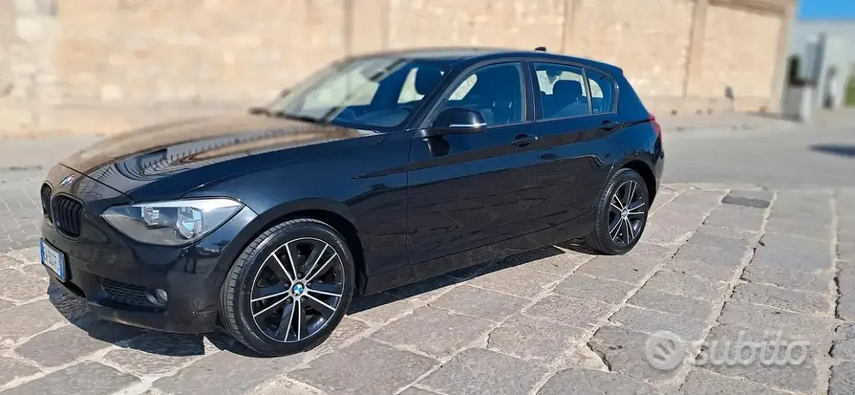 Usata BMW 114 95 CV (69 kW) 2014 Nero Utilitaria
