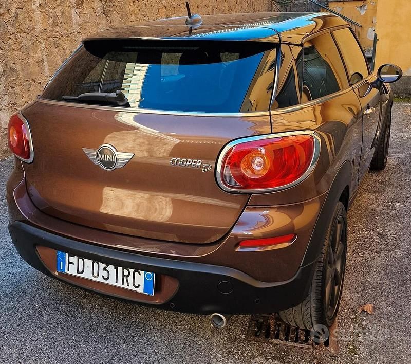 Usata Mini Paceman 111 CV (81 kW) 2015 Marrone Utilitaria