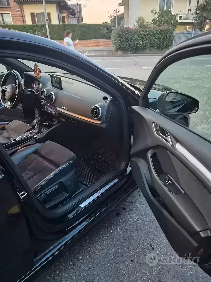 Usata Audi S3 300 CV (220 kW) 2014 Nero Berlina