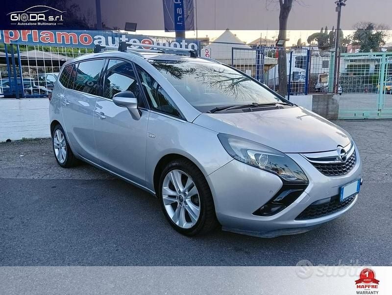 Usata Opel Zafira Tourer Cosmo 136 CV (100 kW) 2016 Grigio Monovolume