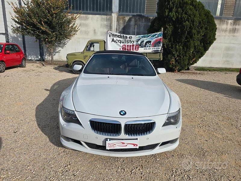 Bianco Usata 2008 BMW 635 Cabriolet Cabrio | 10.999 € - Immagine 1/4