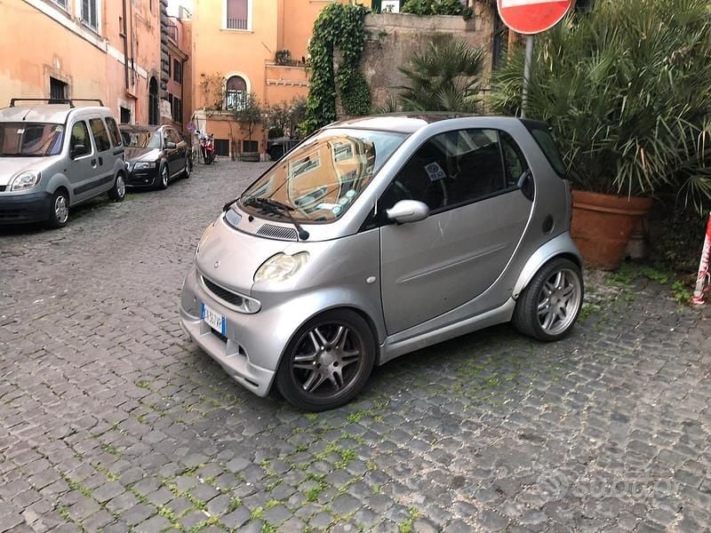 Usata Smart ForTwo Cabrio Brabus 75 CV (55 kW) 2005 Grigio Cabrio