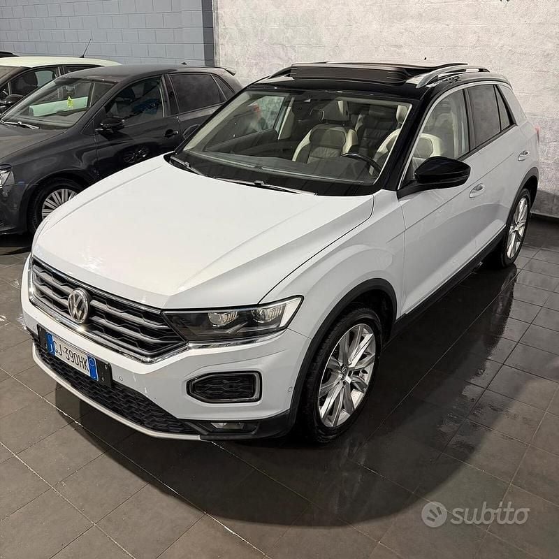 Usata VW T-Roc Style 150 CV (110 kW) 2017 Bianco SUV