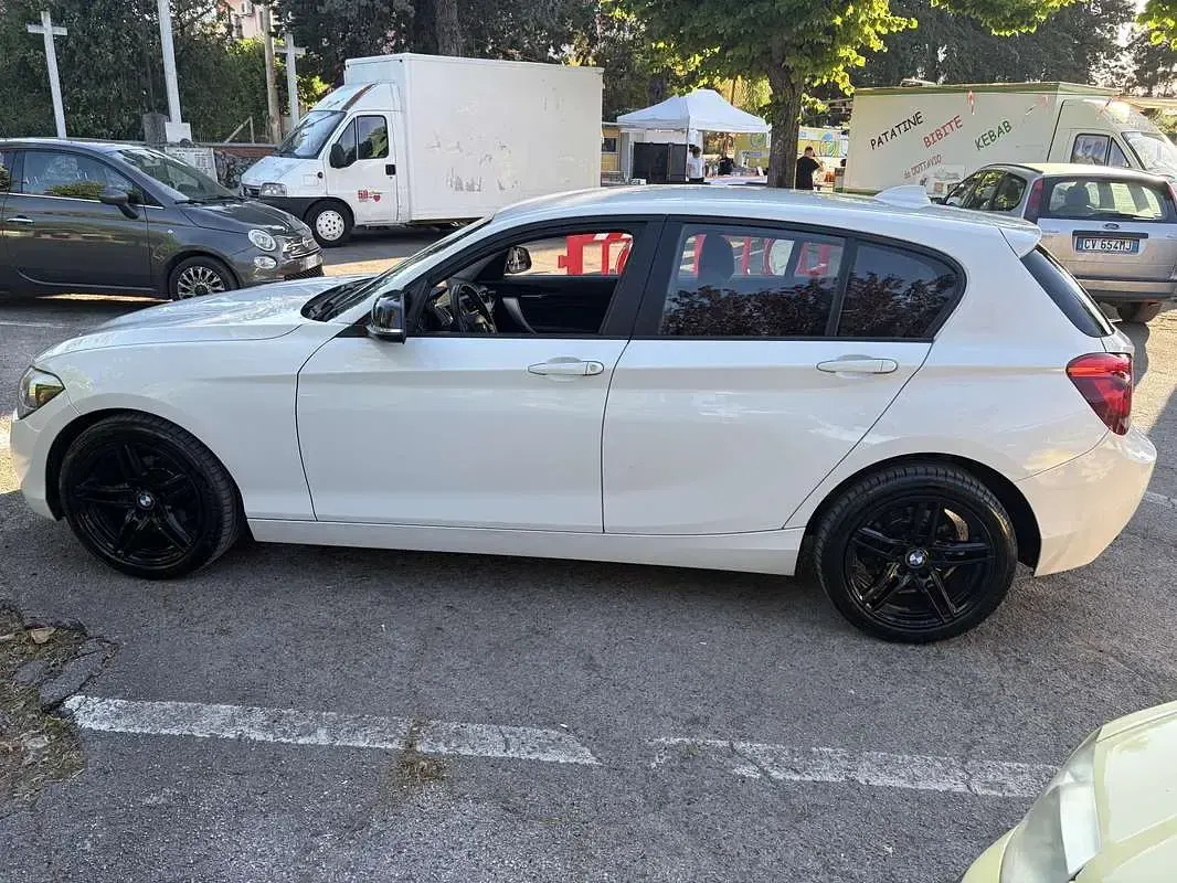 Usata BMW 116 116 CV (85 kW) 2013 Bianco Utilitaria