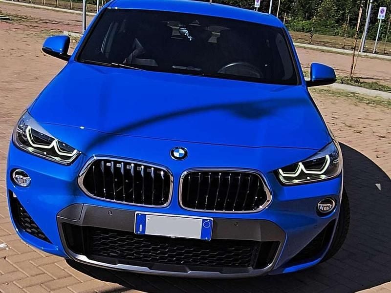 Usata BMW X2 M Sport 150 CV (110 kW) 2019 Blu/azzurro SUV