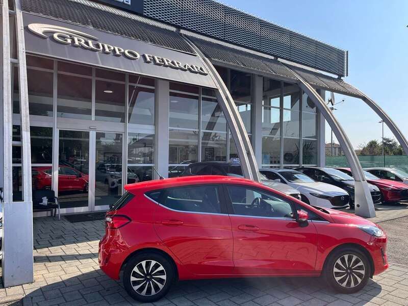 Usata Ford Fiesta Titanium 75 CV (55 kW) 2023 Rosso Utilitaria