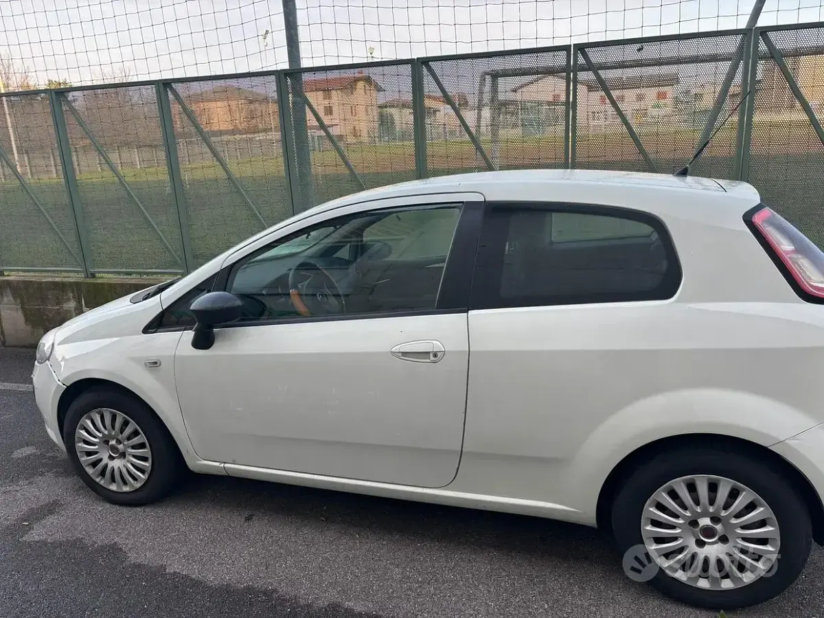 Usata Fiat Punto Evo 75 CV (55 kW) 2010 Bianco Utilitaria